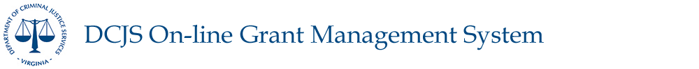 Virginia Department of Criminal Justice Services